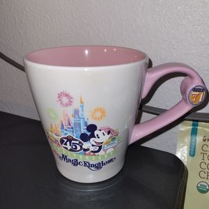 Disney Parks Walt Disney World Magic Kingdom 45th Anniversary Mickey Mouse Mug